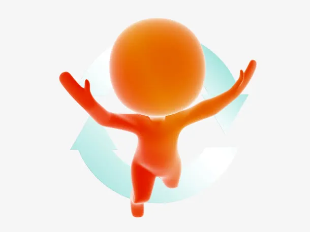 循环渐变箭头免抠