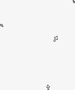 手绘黑色卡通箭头图标免抠