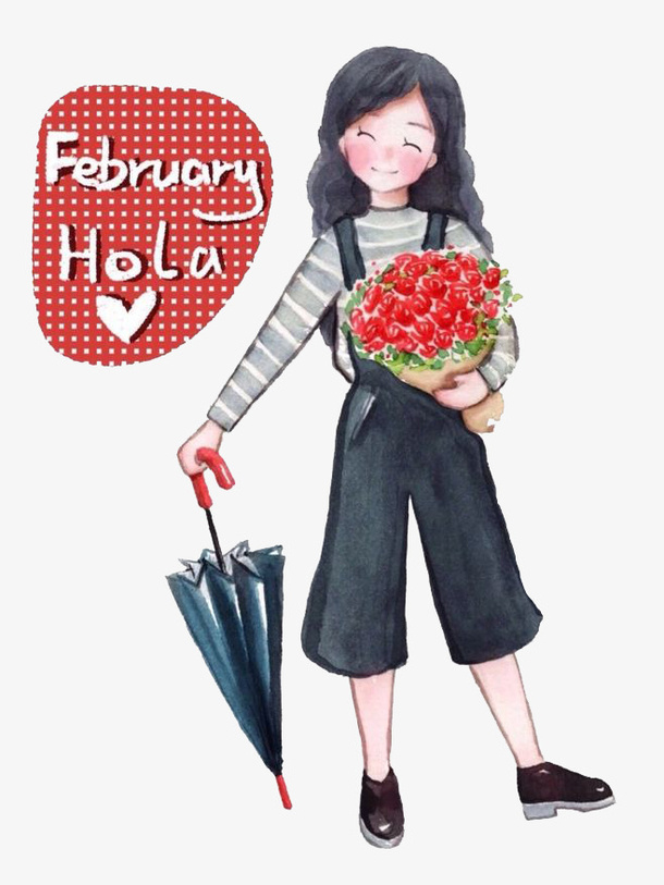 卡通女孩免抠