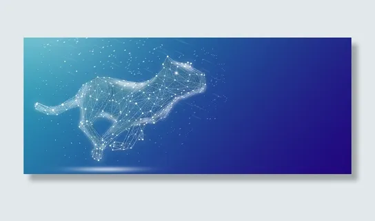 奔跑的科技猎豹banner高清