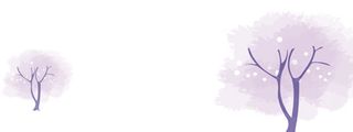 简约树背景海报