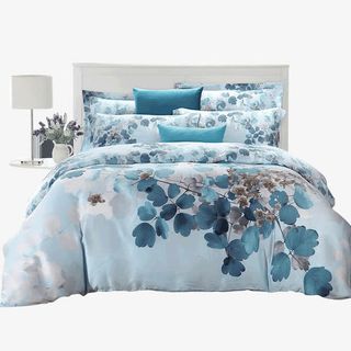 碎花空调被素材免抠