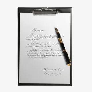 写字板与钢笔免抠 写字板与钢笔免抠