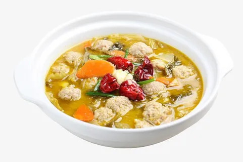 肉丸砂锅粉丝免扣系列免抠