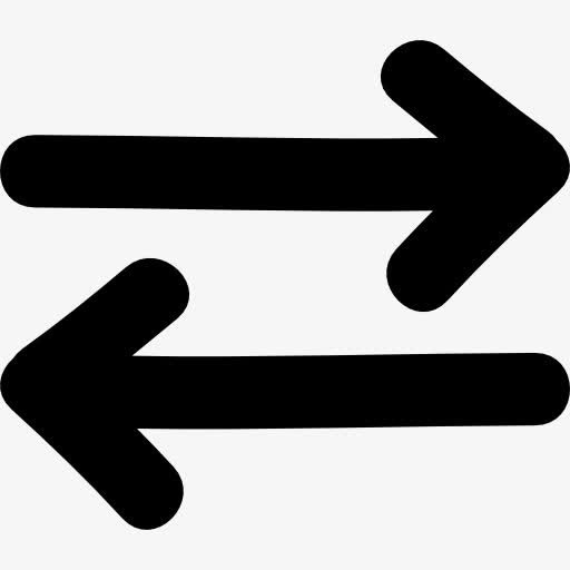 回复手绘箭头图标免抠