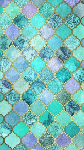 蓝色底纹h5素材背景高清