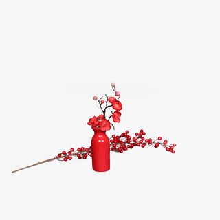 中国风古风红色红果素材免抠