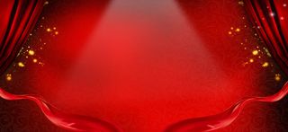 淘宝中国红庆祝时尚感海报banner背景高清