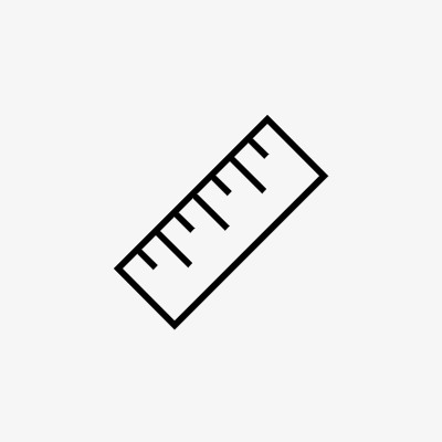 尺寸尺子icon线性小图标PNG下载免抠