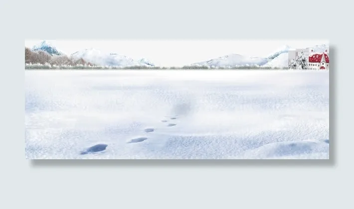 雪地主题圣诞元旦全城惠免抠