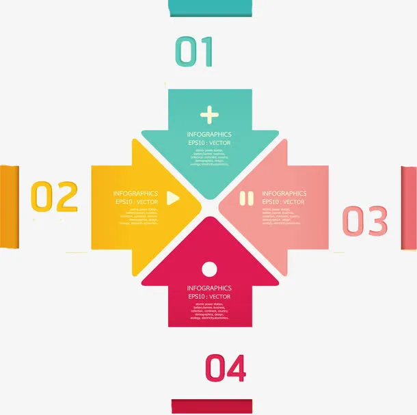 ppt流程图设计免抠