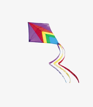 彩色风筝素材免抠