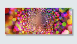 唯美万花筒背景图高清