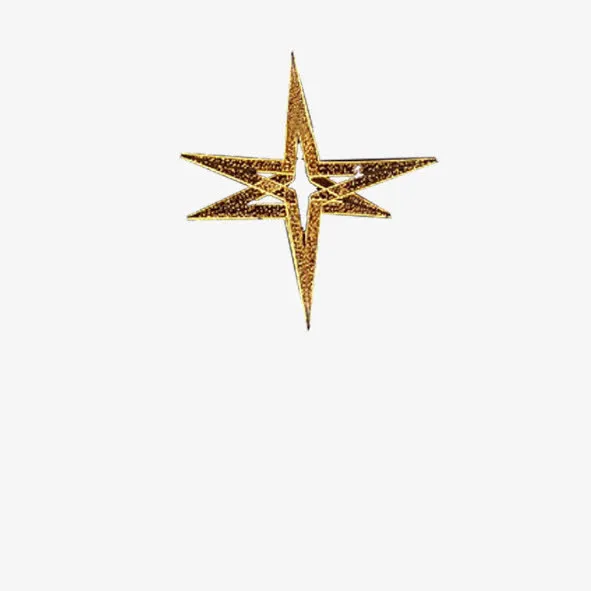 金属星星免抠