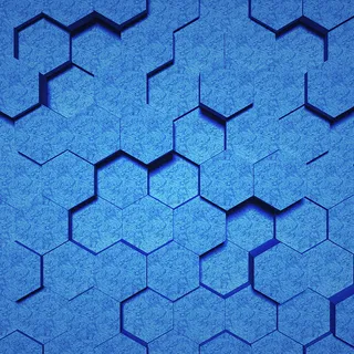 蓝色蜂巢纹理背景高清