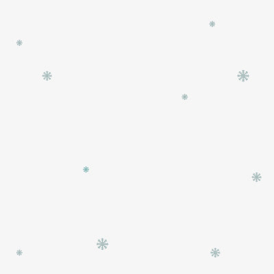 雪花漂浮免抠