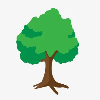 树木树叶树枝绿色植物免抠