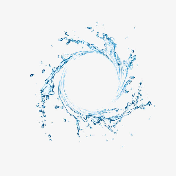 冰凉水旋涡免抠