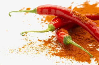 产品实物红辣椒辣椒面免抠