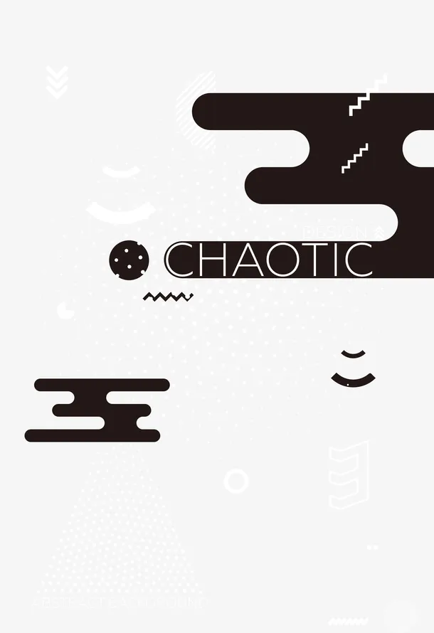 潮流海报装饰免抠