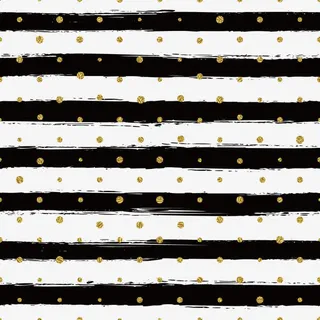 矢量水墨和金点免抠