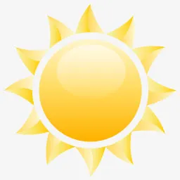 太阳Summer-holiday-icons免抠