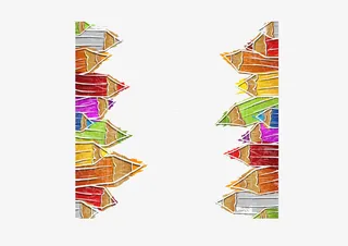 质感画笔边框免抠