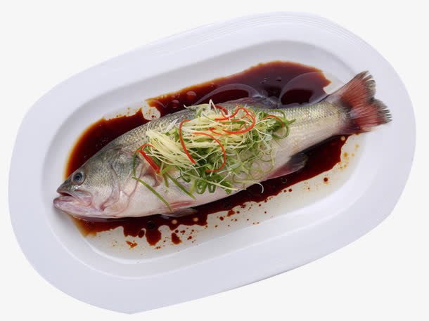 姜丝蒸鲈鱼免抠
