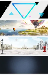 质感几何风景淘宝海报背景图免抠 质感几何风景淘宝海报背景图免抠