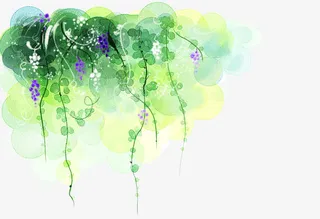 垂吊的葡萄免抠