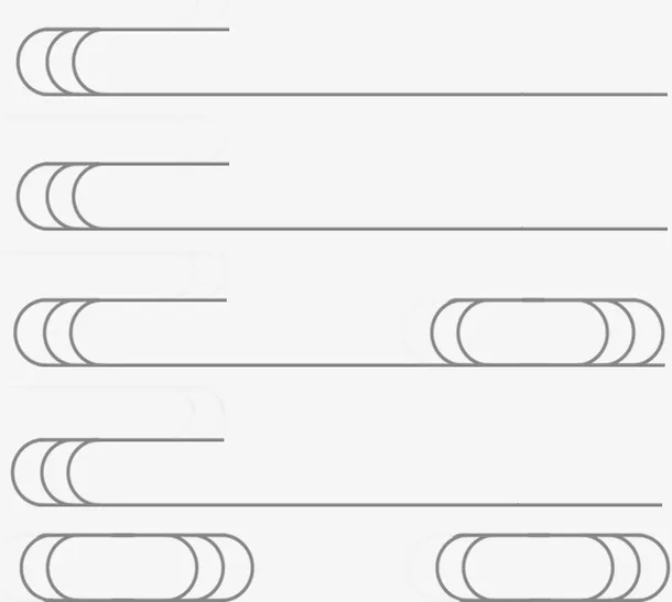 素雅线条登陆框免抠