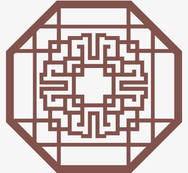 古典窗户图案免抠