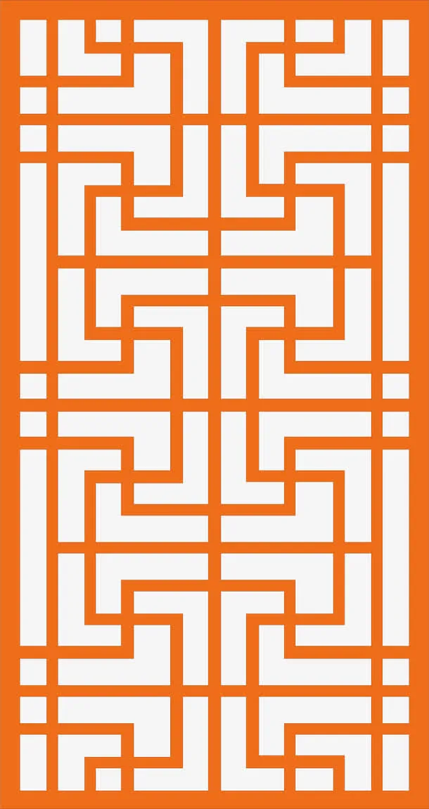 线条窗格古典边框免抠