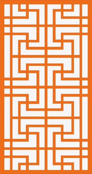 线条窗格古典边框免抠