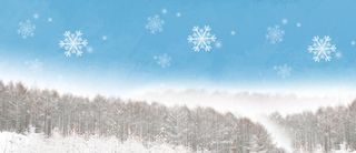 简约手绘唯美海报背景banner