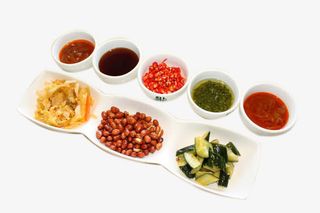 多种餐馆秘制火锅蘸料免抠