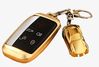 揽胜极光路虎汽车钥匙包免抠