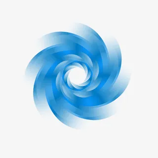 风车光效旋转元素免抠