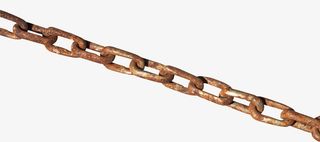 生锈的铁链免抠