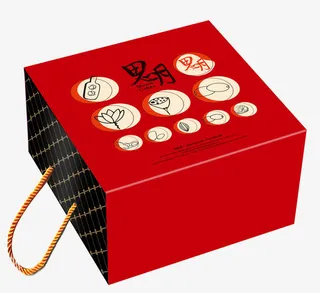 月饼包装盒免抠