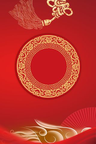 扁平化中国风新春设计海报高清