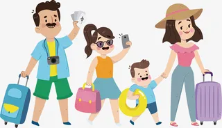 出游旅行元素免抠