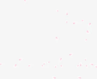 漂浮粉色花瓣免抠