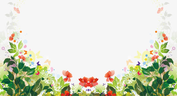 春天植物素材免抠