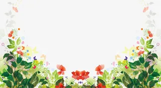 春天植物素材免抠