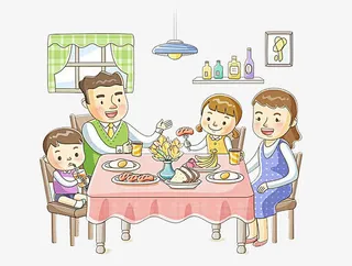 全家聚会吃饭免抠