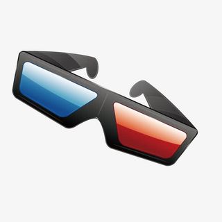 3D眼镜矢量图免抠
