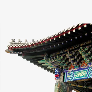 中国风建筑免抠