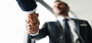 简约商务合作交流背景高清