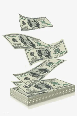 飘下来的钱免抠